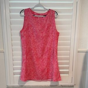 Floral Pink Mini Dress Ripskirt wore only once